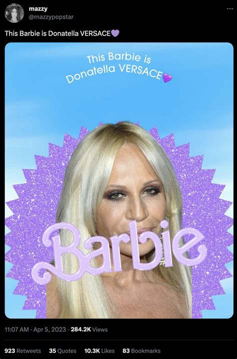 donatella versace blond rich skinny meme|donatella VERSACE .